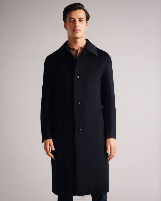 Ted Baker hombres 2ZFP1635 ropa abrigo de lana powpow Armada