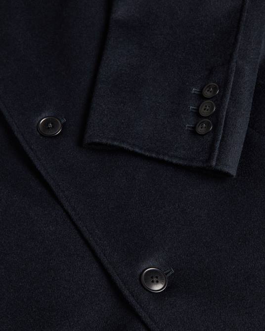 Ted Baker hombres 2ZFP1635 ropa abrigo de lana powpow Armada