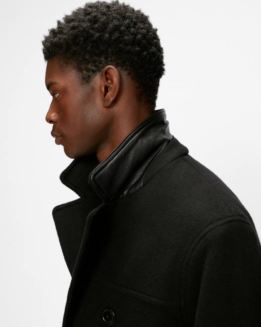 Ted Baker hombres 2ZFP1686 ropa chaquetón atllas negro