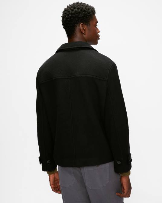 Ted Baker hombres 2ZFP1686 ropa chaquetón atllas negro