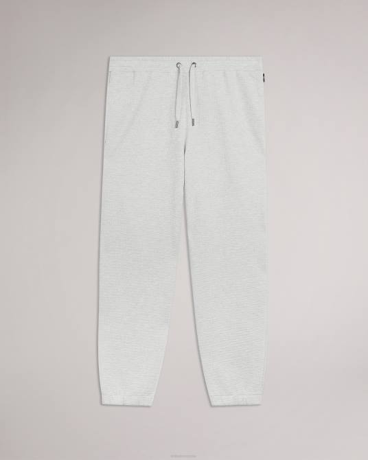 Ted Baker hombres 2ZFP1673 ropa jogging con textura waffle Bathwik marga gris