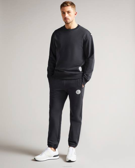 Ted Baker hombres 2ZFP1710 ropa joggers akabusi active jersey negro