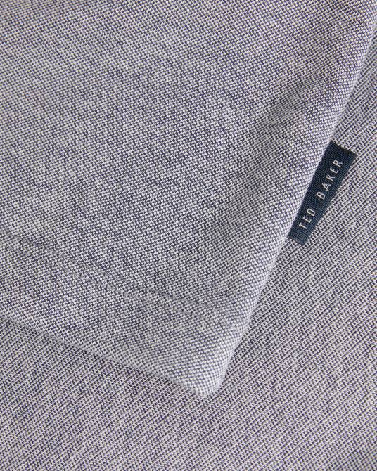 Ted Baker hombres 2ZFP1657 ropa polo frend ss con cuello tejido Armada