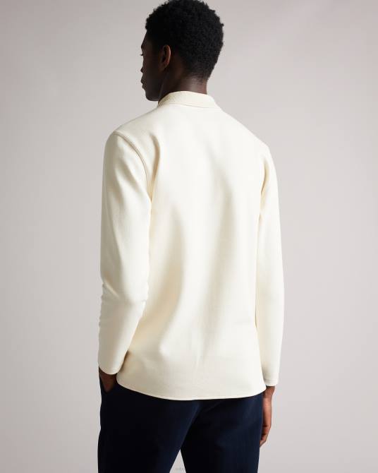 Ted Baker hombres 2ZFP1714 ropa polo baddow de sarga de punto natural