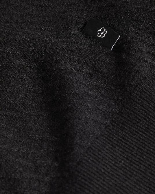 Ted Baker hombres 2ZFP1668 ropa suéter texturizado con cuello redondo de Knares dk-azul marino