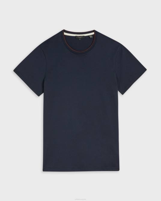 Ted Baker hombres 2ZFP1637 ropa camiseta manga corta helpa Armada