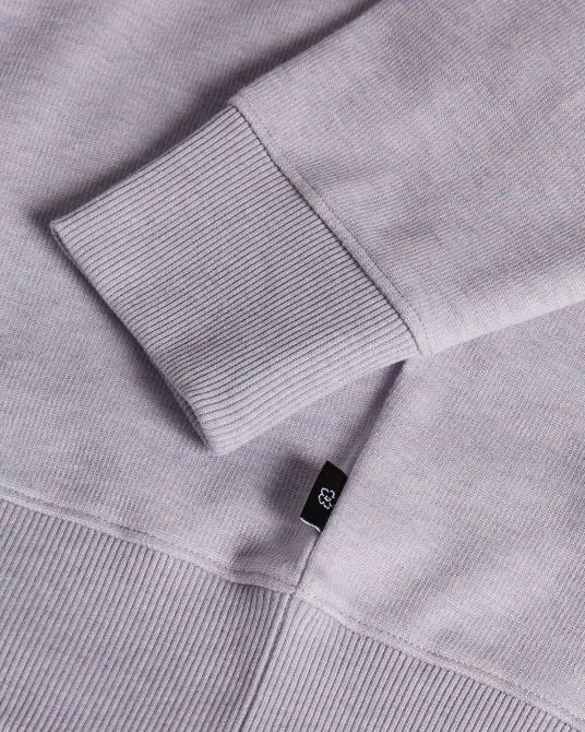 Ted Baker hombres 2ZFP1650 ropa sudadera carick de manga larga con flores bordadas violeta claro