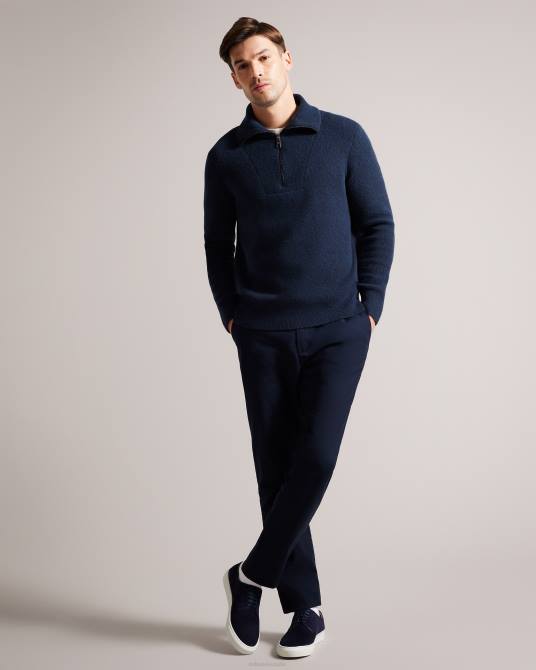 Ted Baker hombres 2ZFP1854 zapatos zapatos híbridos de gamuza kantens Armada