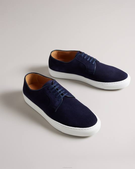 Ted Baker hombres 2ZFP1854 zapatos zapatos híbridos de gamuza kantens Armada