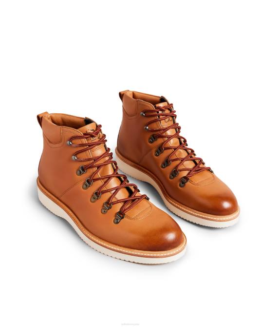 Ted Baker hombres 2ZFP1815 zapatos botas de montaña liykere de cuero broncearse