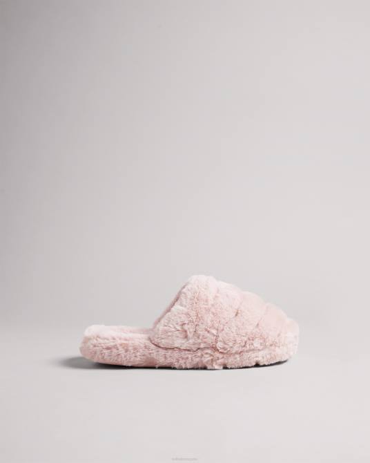 Ted Baker hombres 2ZFP930 zapatos pantuflas lopsey de piel sintética Rosado oscuro