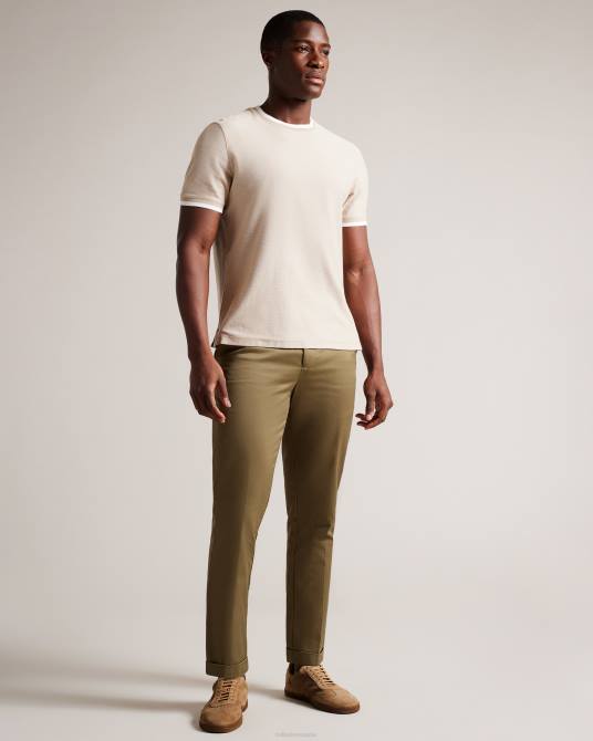 Ted Baker hombres 2ZFP1817 zapatos zapatillas bajas evrens de ante marrón claro