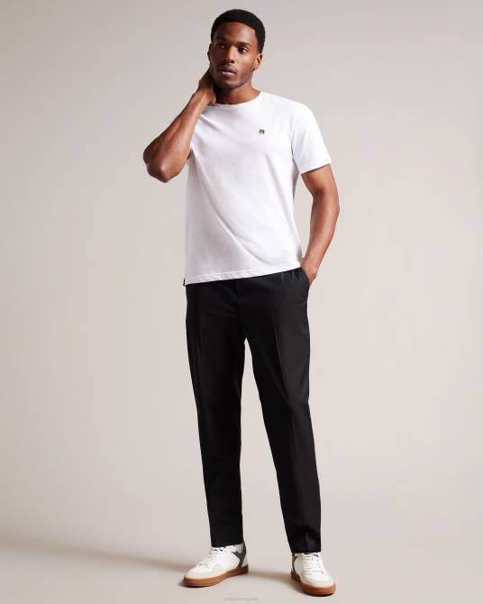 Ted Baker hombres 2ZFP1818 zapatos zapatillas barkerl de piel y ante verde oscuro