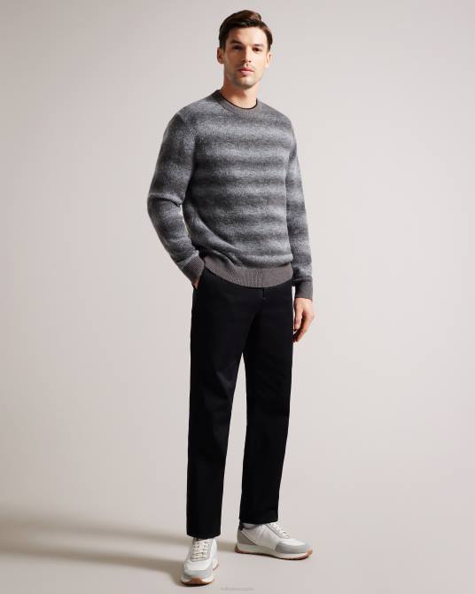 Ted Baker hombres 2ZFP1822 zapatos Deportivas frayney de piel y ante Armada