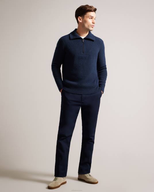 Ted Baker hombres 2ZFP1823 zapatos zapatillas bajas evrens de ante verde claro