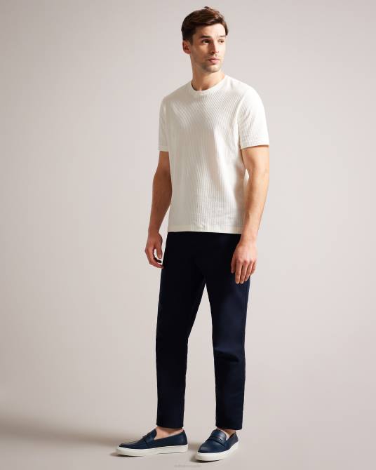 Ted Baker hombres 2ZFP1870 zapatos Híbrido híbrido de zapatillas y mocasines de cuero Armada