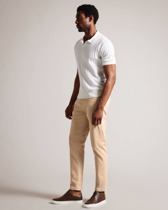 Ted Baker hombres 2ZFP1895 zapatos Zapatillas brogue híbridas de cuero dentong marrón