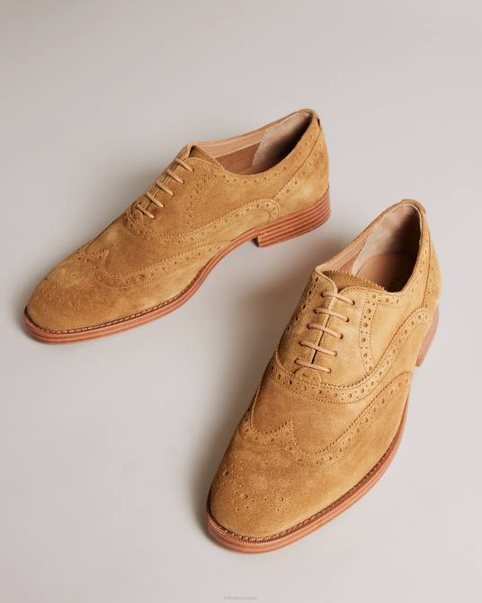Ted Baker hombres 2ZFP1849 zapatos zapatos brogue formales de ante ammais broncearse