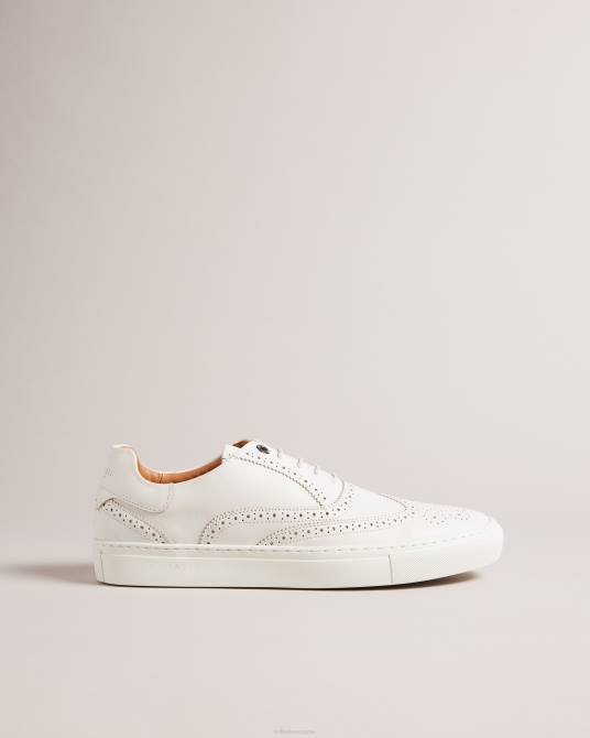 Ted Baker hombres 2ZFP1855 zapatos zapatos brogue híbridos de cuero bruñido dentton natural