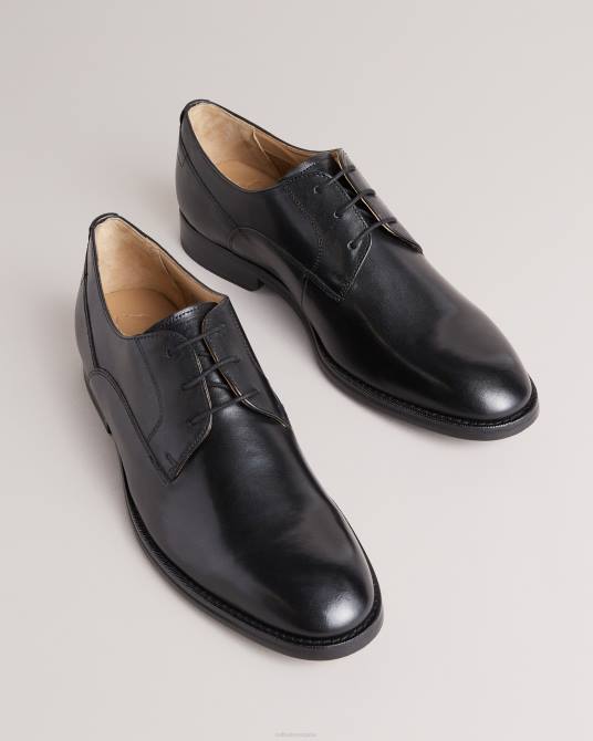 Ted Baker hombres 2ZFP1852 zapatos zapatos derby formales de cuero kampten negro