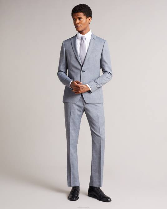 Ted Baker hombres 2ZFP1852 zapatos zapatos derby formales de cuero kampten negro