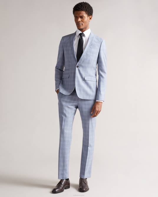 Ted Baker hombres 2ZFP1860 zapatos zapatos derby formales de cuero kampten marrón