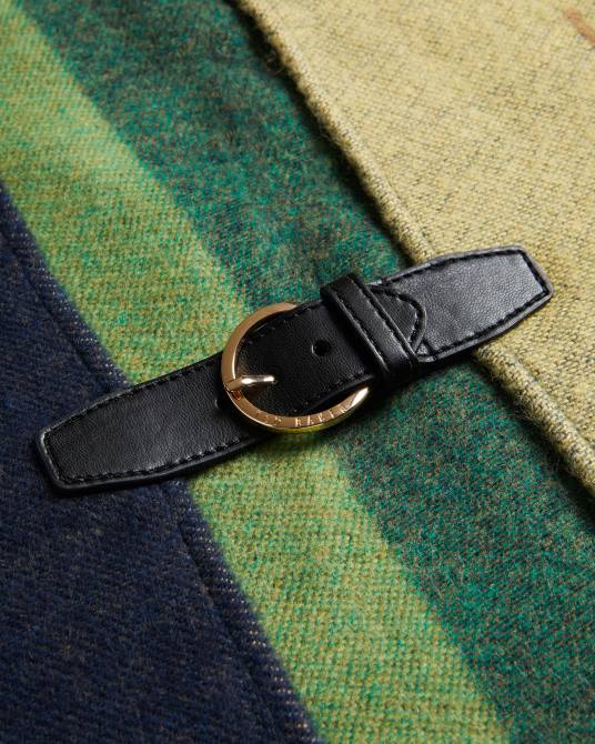 Ted Baker mujer 2ZFP1034 accesorios poncho con hebilla sufia azul oscuro