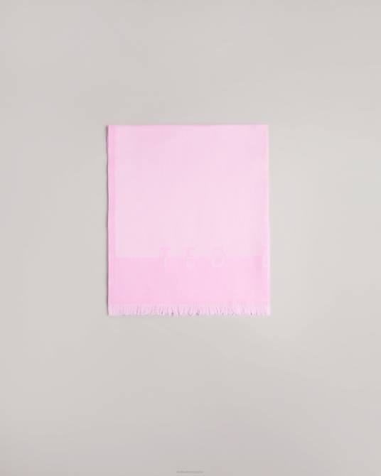 Ted Baker mujer 2ZFP1075 accesorios bufanda larga esteli rosa claro