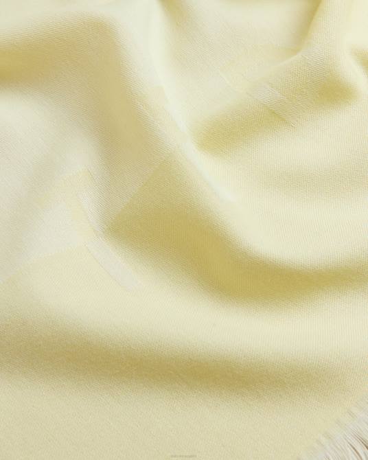 Ted Baker mujer 2ZFP1097 accesorios bufanda larga esteli amarillo claro