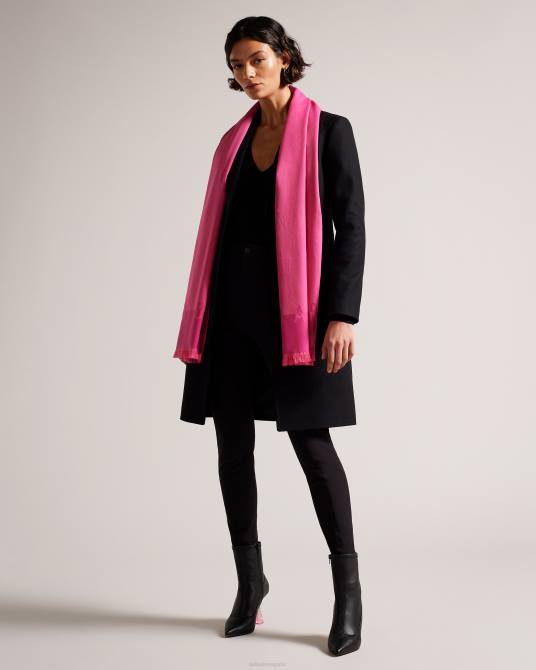 Ted Baker mujer 2ZFP1116 accesorios bufanda larga esteli rosa