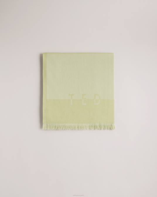 Ted Baker mujer 2ZFP957 accesorios bufanda larga esteli pl-verde