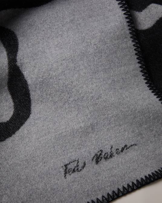 Ted Baker mujer 2ZFP965 accesorios poncho avai magnolia gris claro