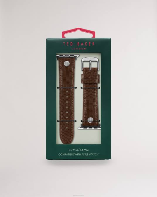 Ted Baker mujer 2ZFP1902 accesorios Correa para Apple Watch de cuero marrón Tether marrón