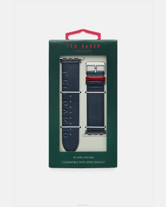 Ted Baker mujer 2ZFP2043 accesorios correa de reloj de cuero repujado magnes azul