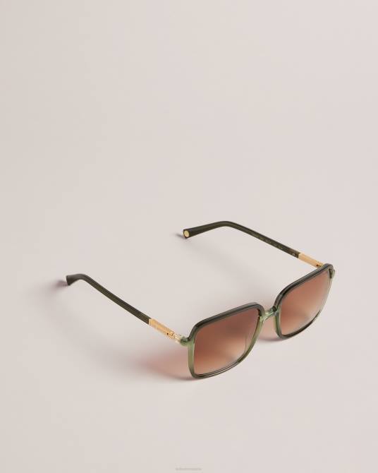 Ted Baker mujer 2ZFP1090 accesorios gafas de sol barron extragrandes con montura cuadrada verde