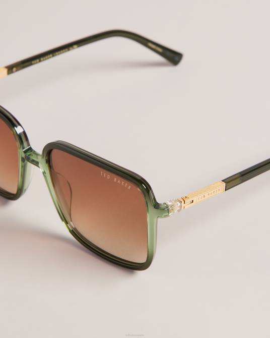 Ted Baker mujer 2ZFP1090 accesorios gafas de sol barron extragrandes con montura cuadrada verde