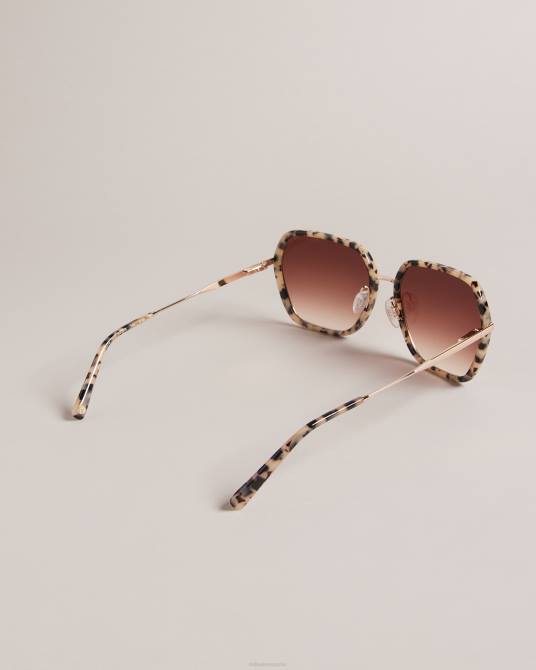 Ted Baker mujer 2ZFP1148 accesorios gafas de sol extragrandes de carey aadax carey