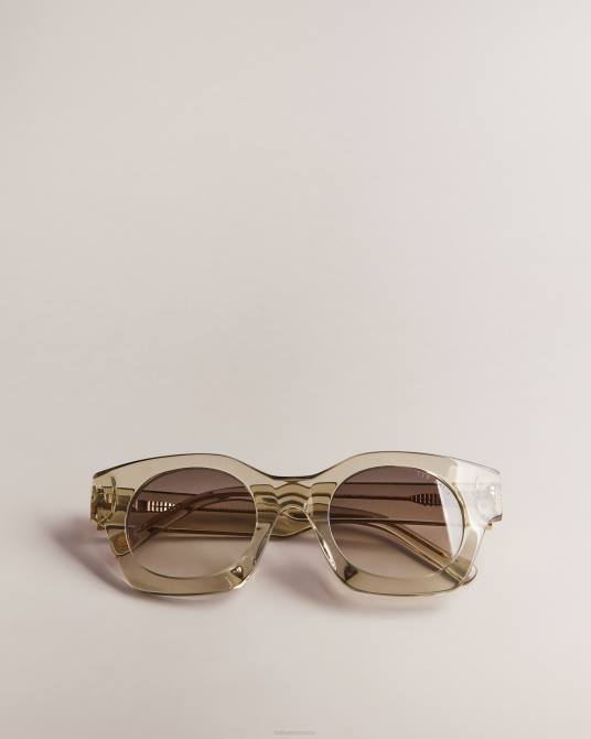 Ted Baker mujer 2ZFP1149 accesorios gafas de sol con montura gruesa gracialn Marfil