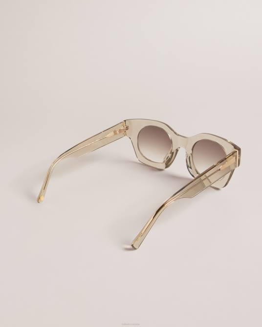 Ted Baker mujer 2ZFP1149 accesorios gafas de sol con montura gruesa gracialn Marfil