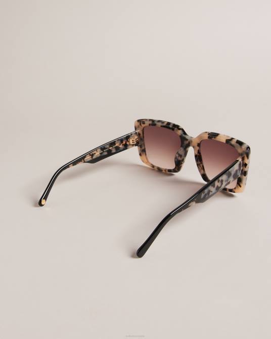 Ted Baker mujer 2ZFP1162 accesorios gafas de sol doxies con montura cuadrada gruesa carey