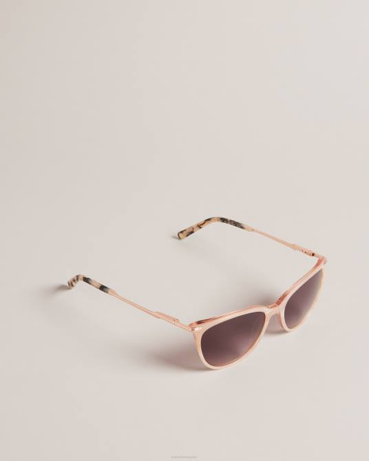 Ted Baker mujer 2ZFP1163 accesorios gafas de sol estilo ojo de gato redondeadas carakay azul claro