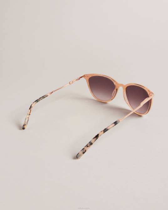 Ted Baker mujer 2ZFP1163 accesorios gafas de sol estilo ojo de gato redondeadas carakay azul claro