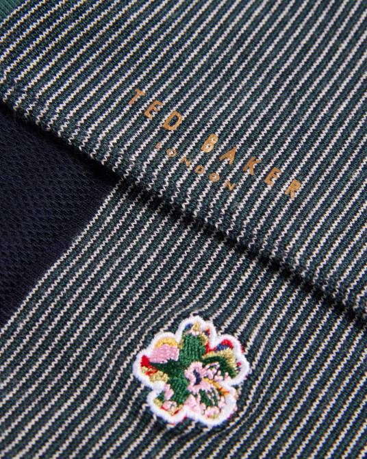 Ted Baker mujer 2ZFP1129 accesorios calcetines rayas casas verde