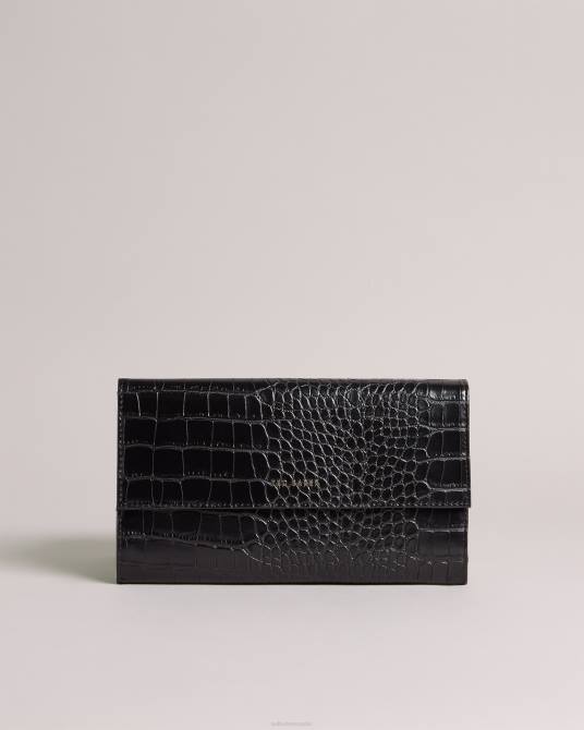 Ted Baker mujer 2ZFP1001 accesorios cartera de viaje con soporte para pasaporte travelz negro