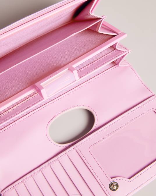 Ted Baker mujer 2ZFP1003 accesorios bolso roziita grande con pompones de cristal Rosa claro