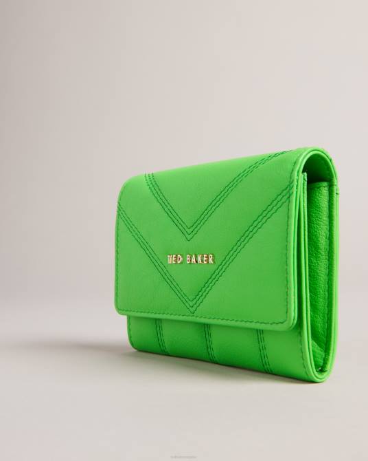 Ted Baker mujer 2ZFP1051 accesorios bolso matinee pequeño acolchado de cuero ayvill verde