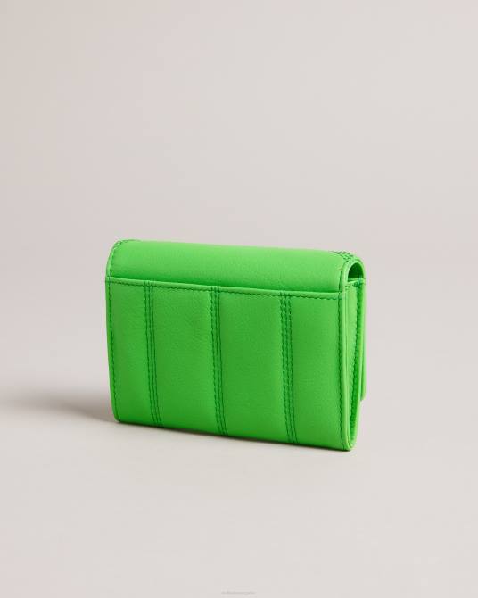 Ted Baker mujer 2ZFP1051 accesorios bolso matinee pequeño acolchado de cuero ayvill verde