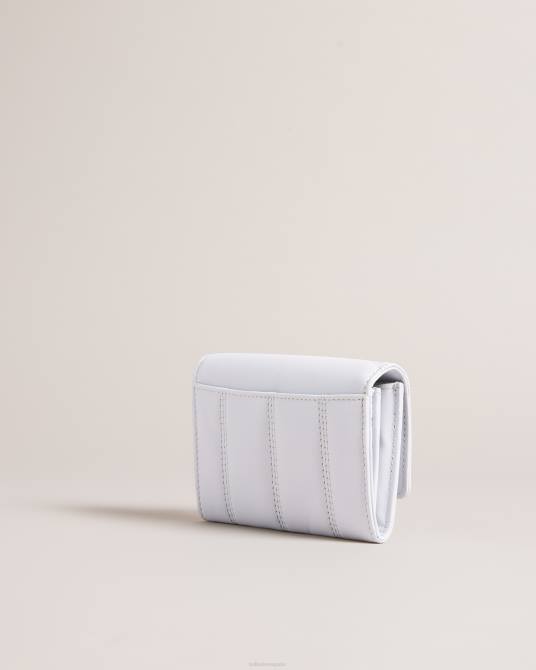 Ted Baker mujer 2ZFP1078 accesorios bolso matinee pequeño acolchado de cuero ayvill azul claro