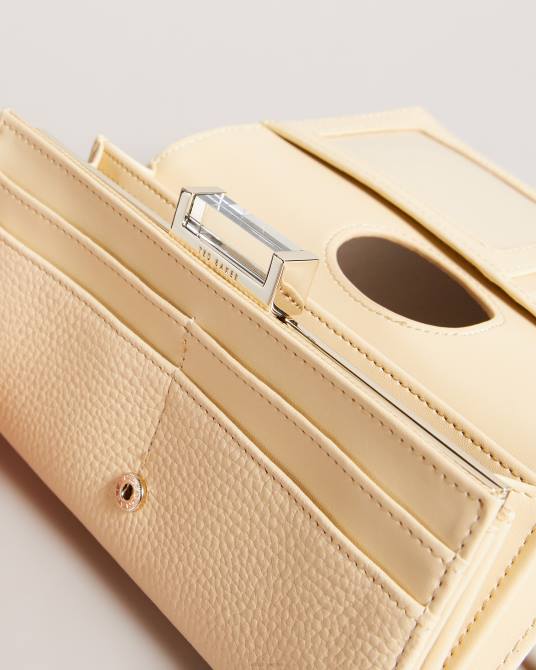 Ted Baker mujer 2ZFP1190 accesorios bolso bita grande con pompones natural