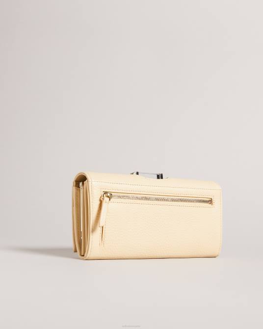 Ted Baker mujer 2ZFP1190 accesorios bolso bita grande con pompones natural